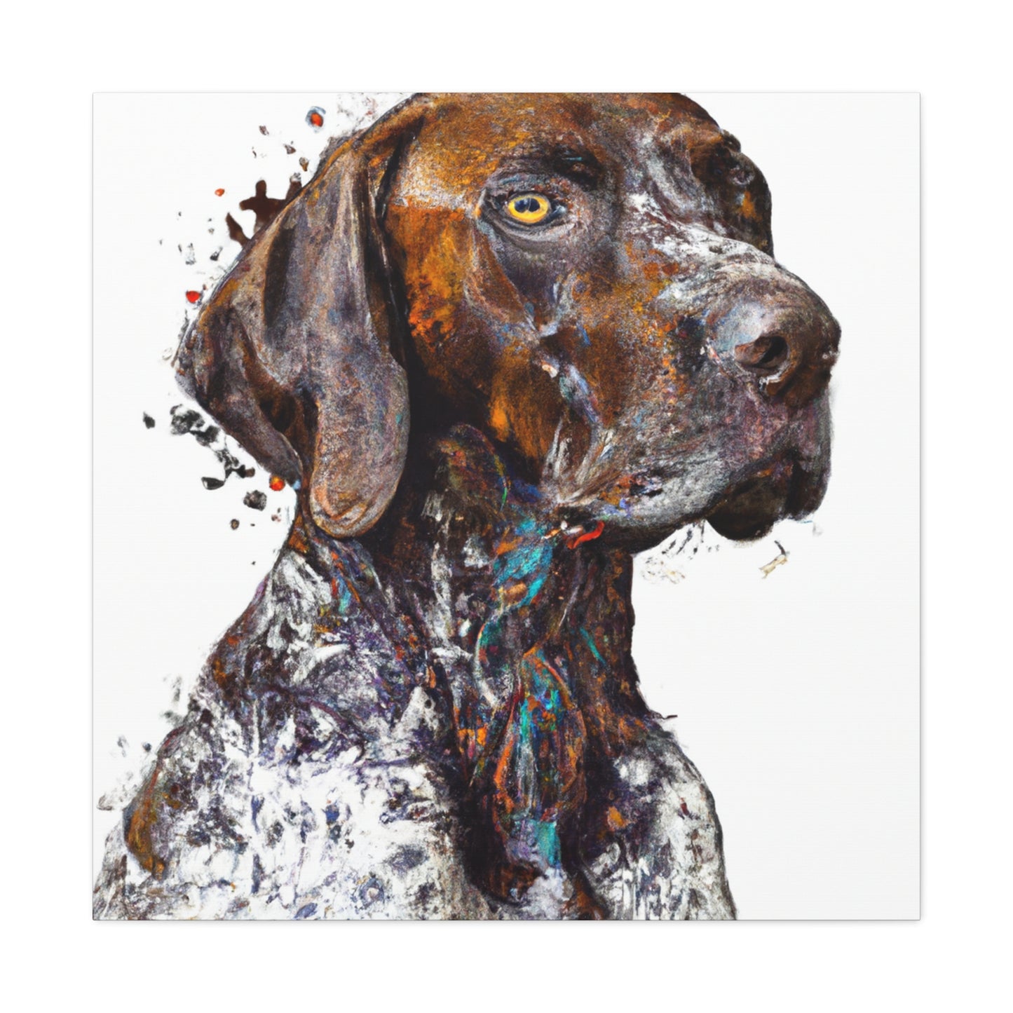 Furry Splendor. - Canvas