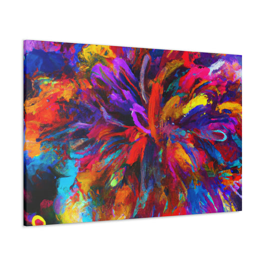 Vibrant Bloom - Canvas