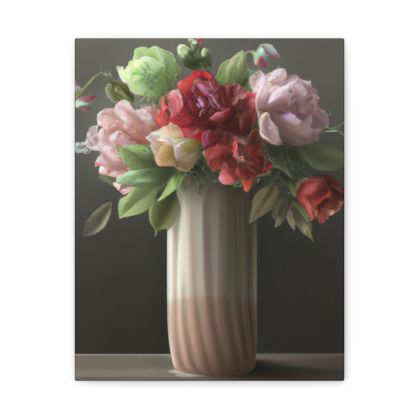 Blossoming Petals Captured - Canvas