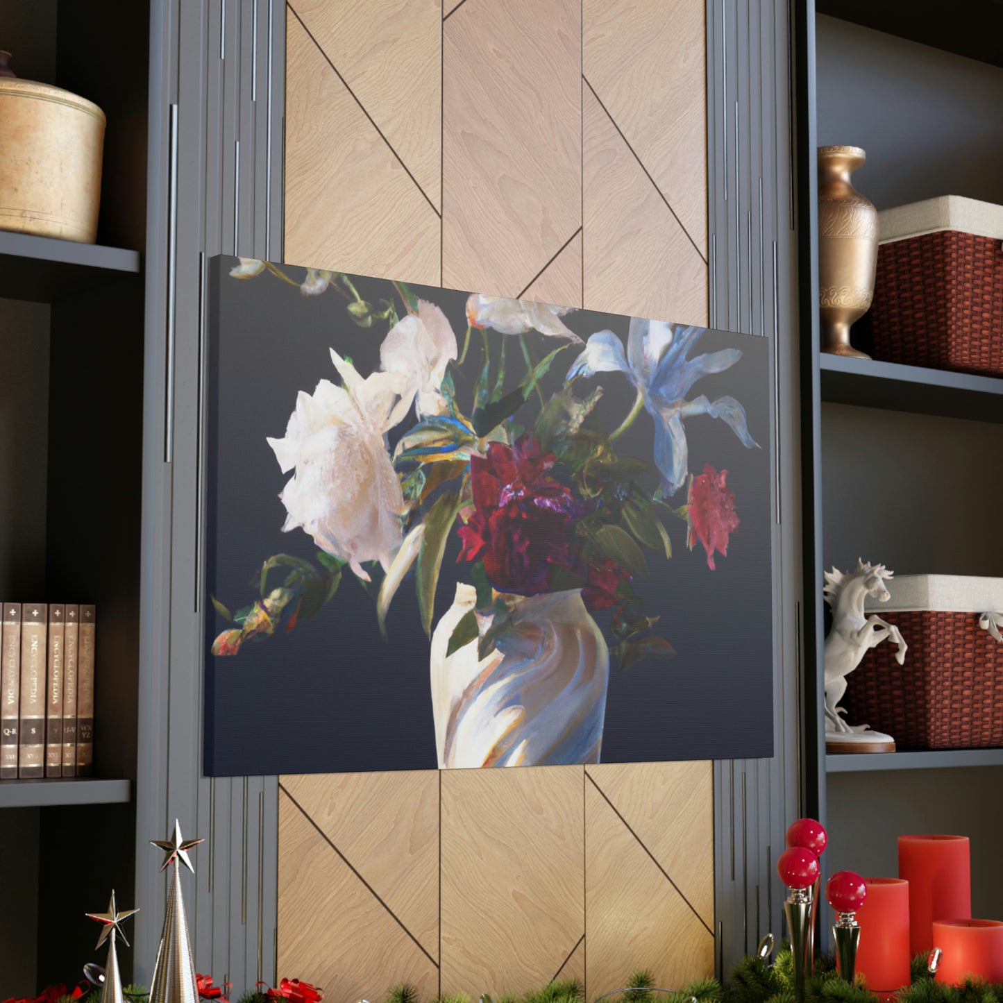 Floral Petal Splendor - Canvas