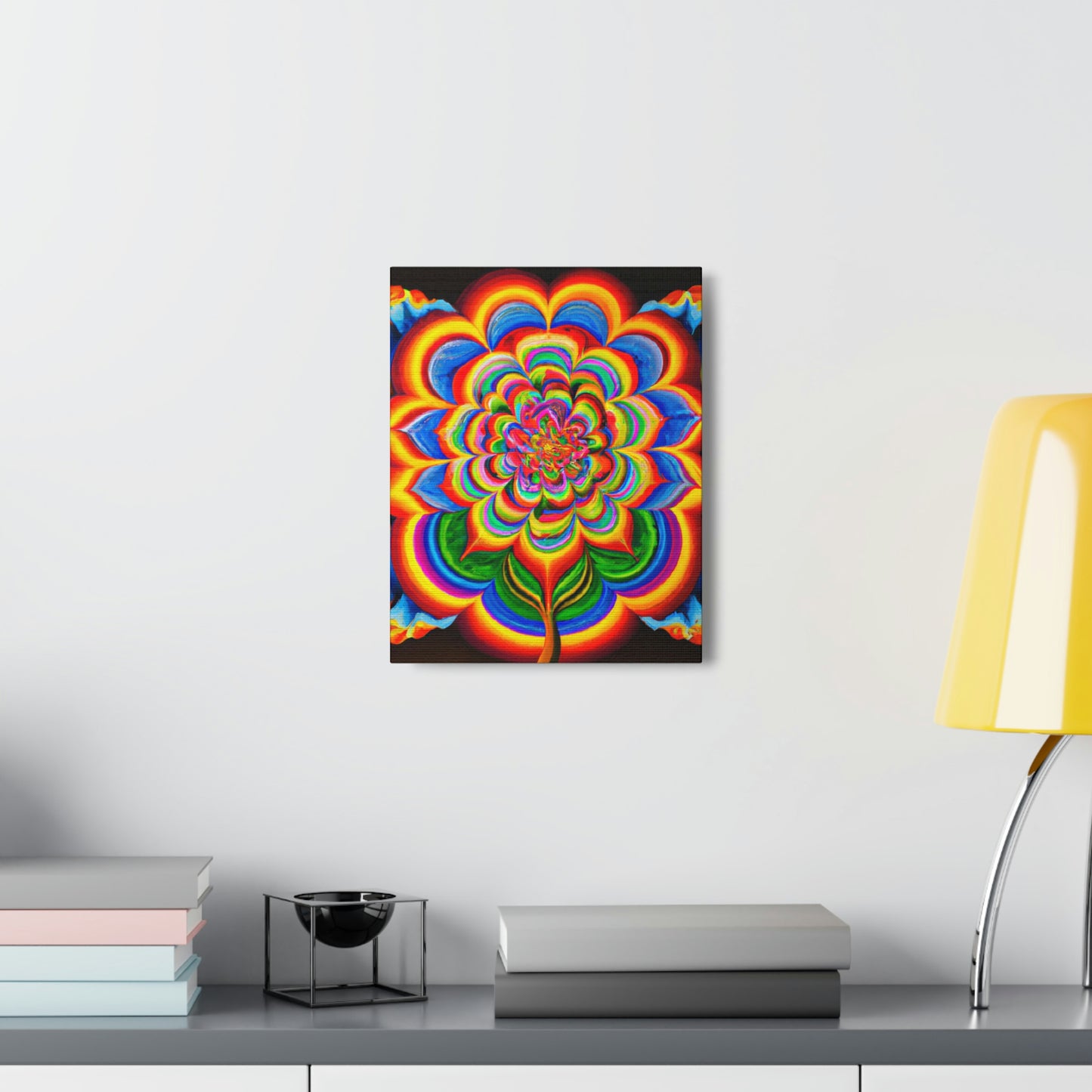 "Vibrant Blooms" - Canvas