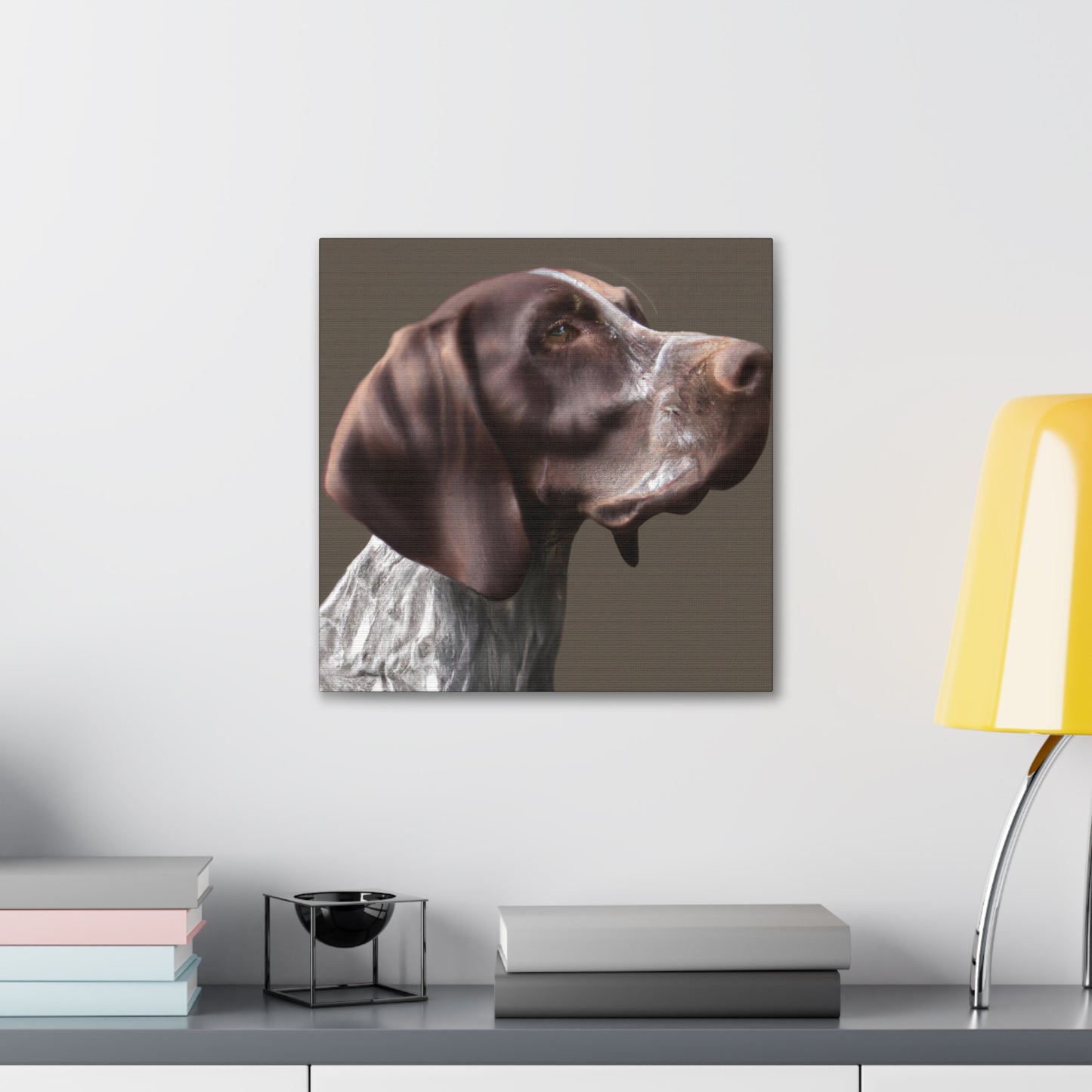 Pointer Perfection. - Canvas