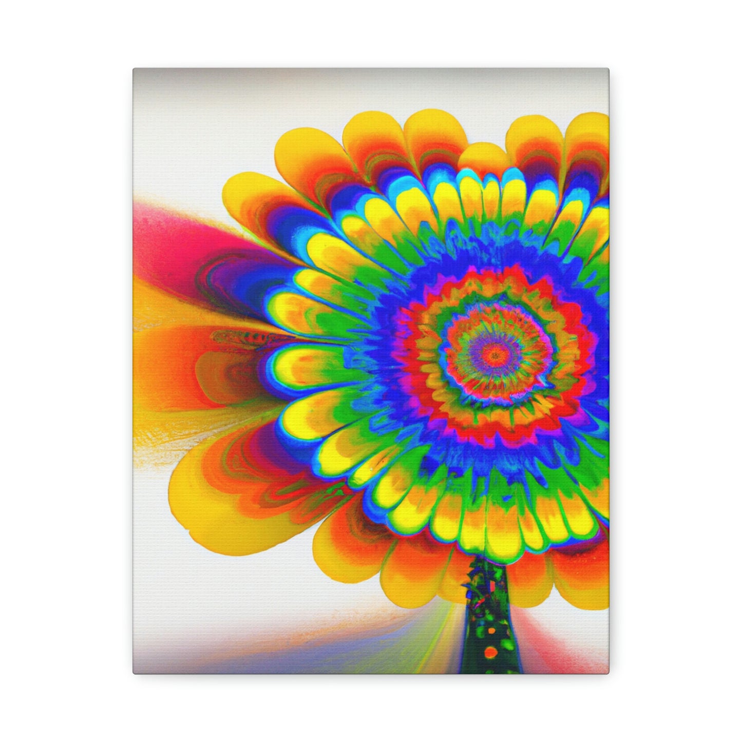 Dazzling Bloom. - Canvas