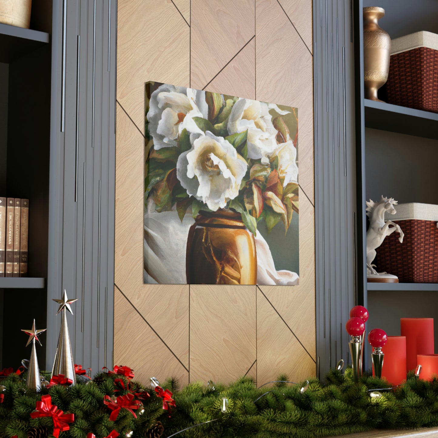 "Floral Vibrance Refined." - Canvas