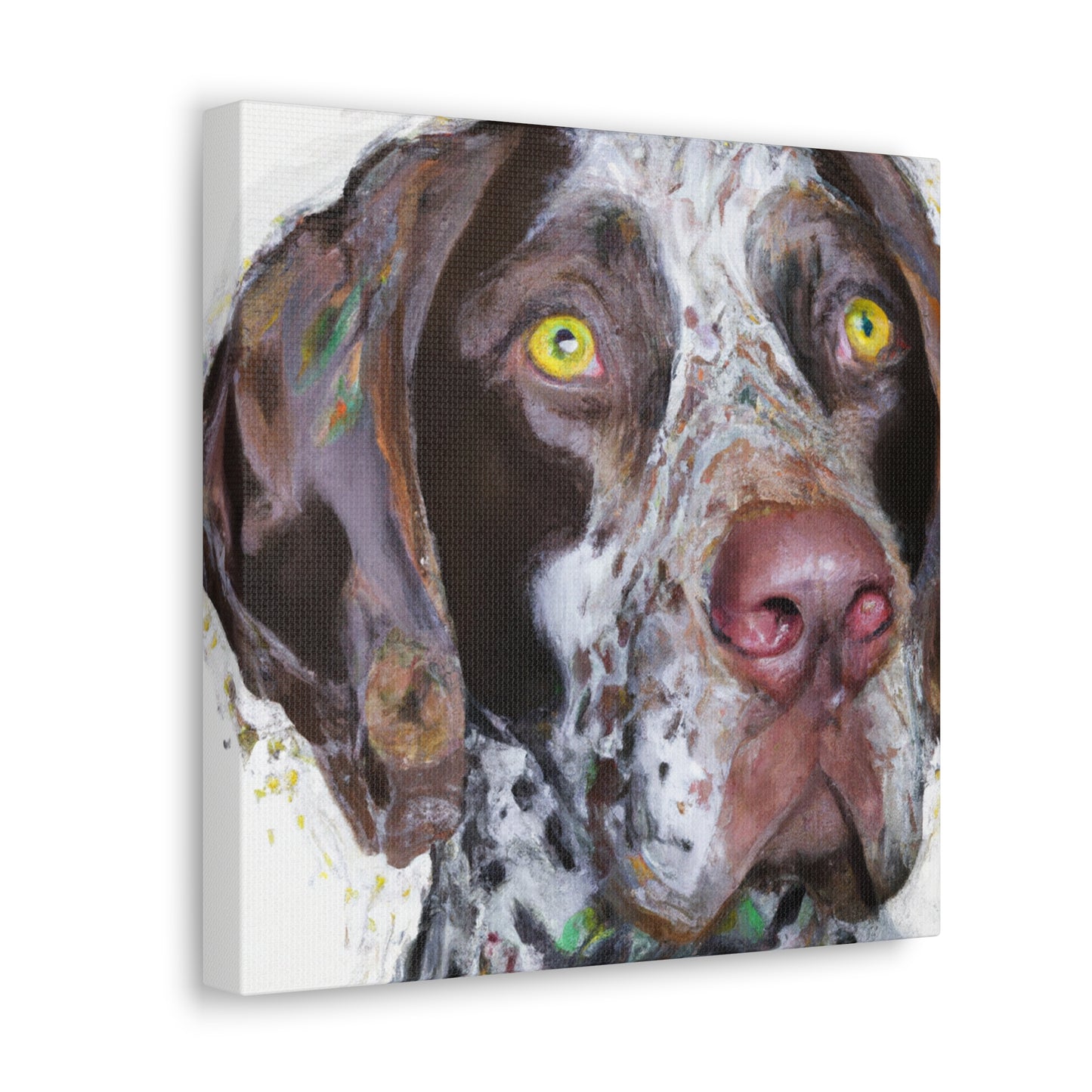 "Pointer Splendor" - Canvas