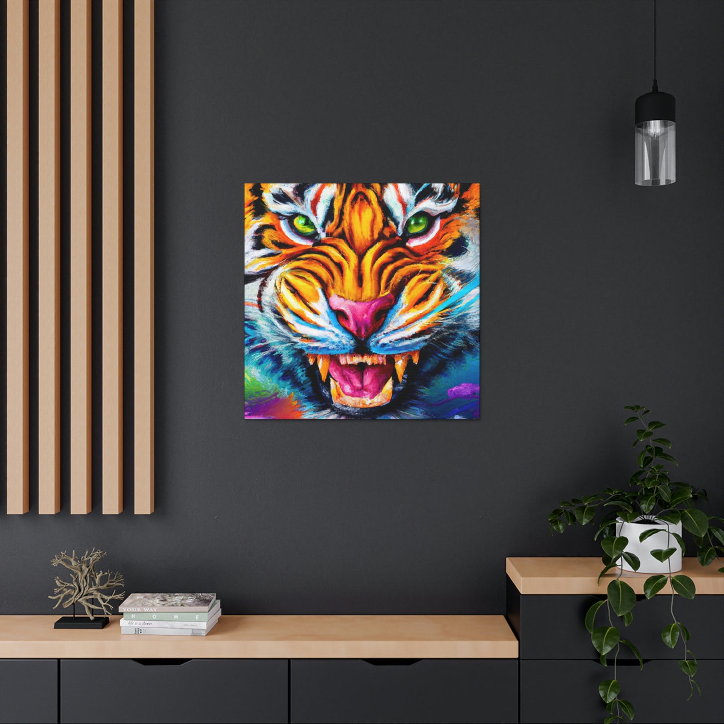 Tiger Dream. - Canvas