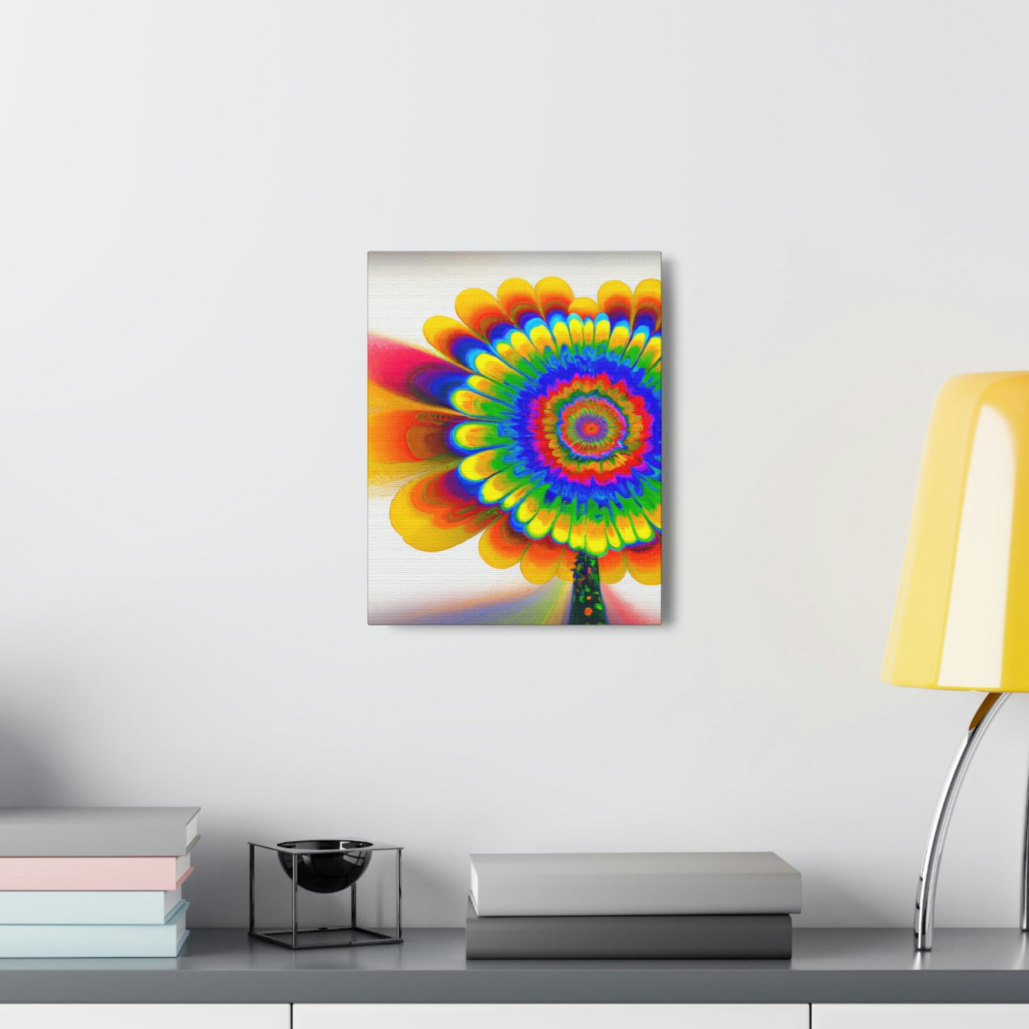 Dazzling Bloom. - Canvas