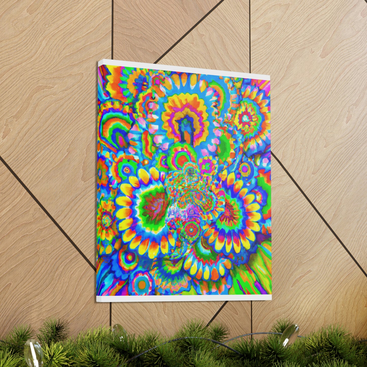"Trippy Bloom" - Canvas