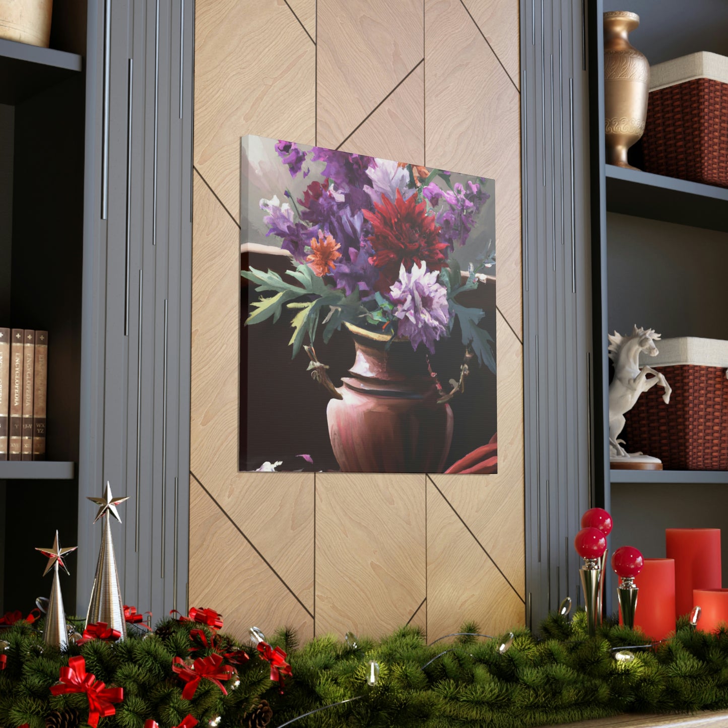 Floral Splendor Dream. - Canvas