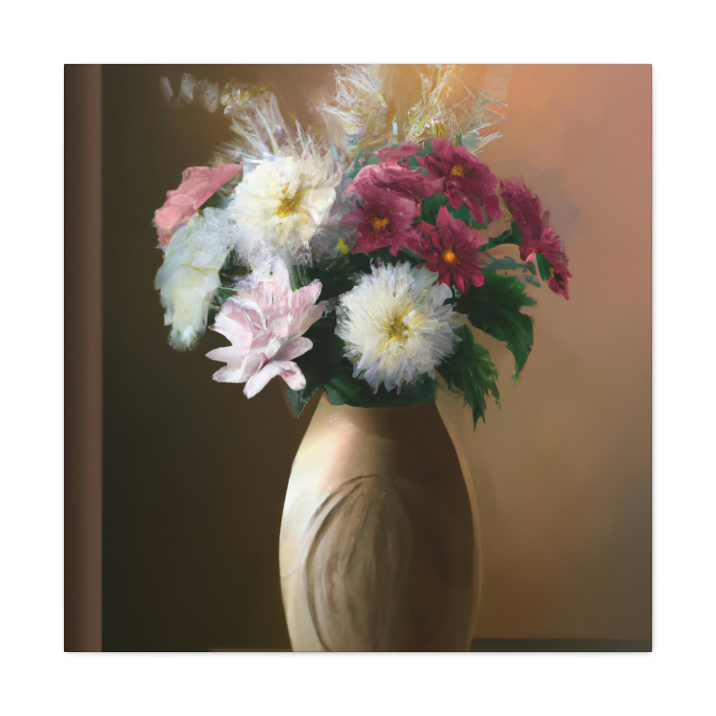 Floral Finesse Art. - Canvas