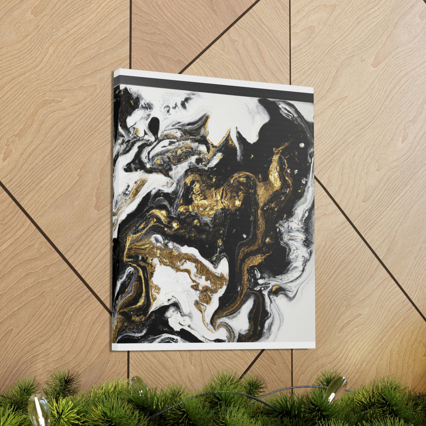 Gleaming Shadowscape. - Canvas