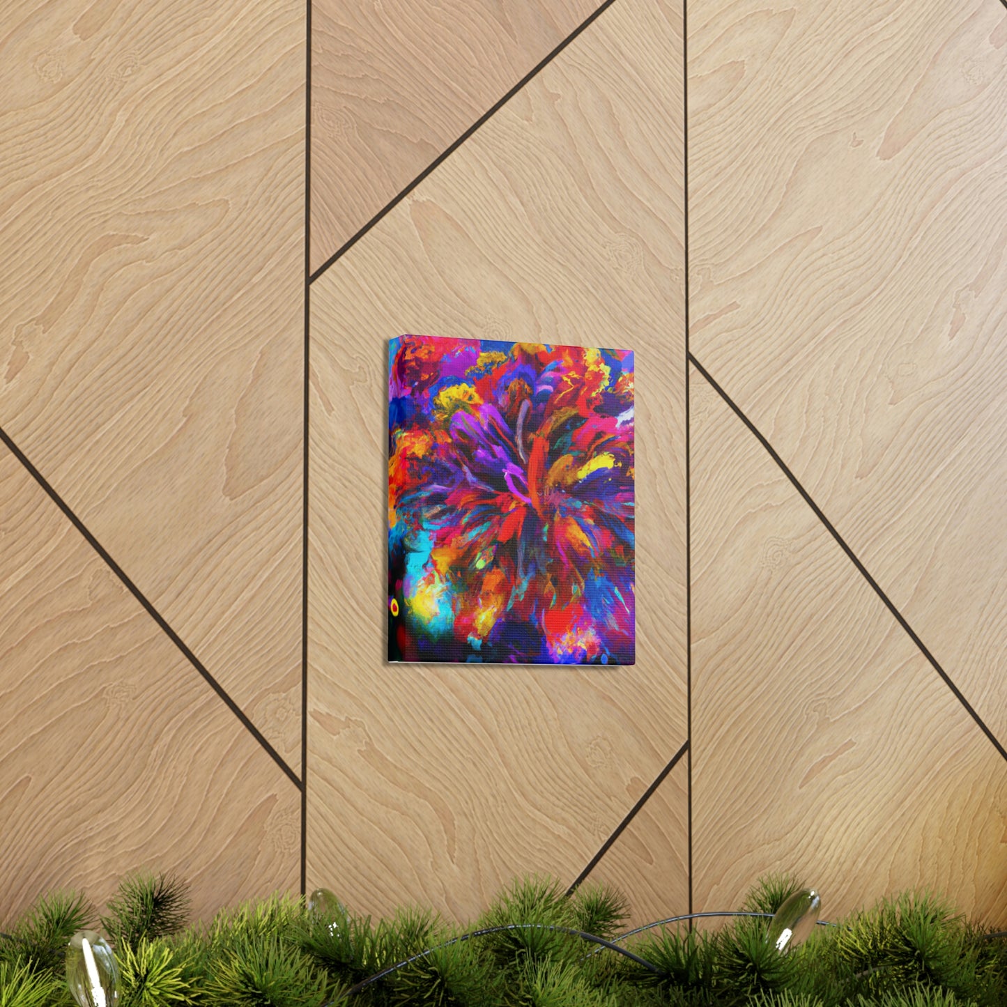 Vibrant Bloom - Canvas