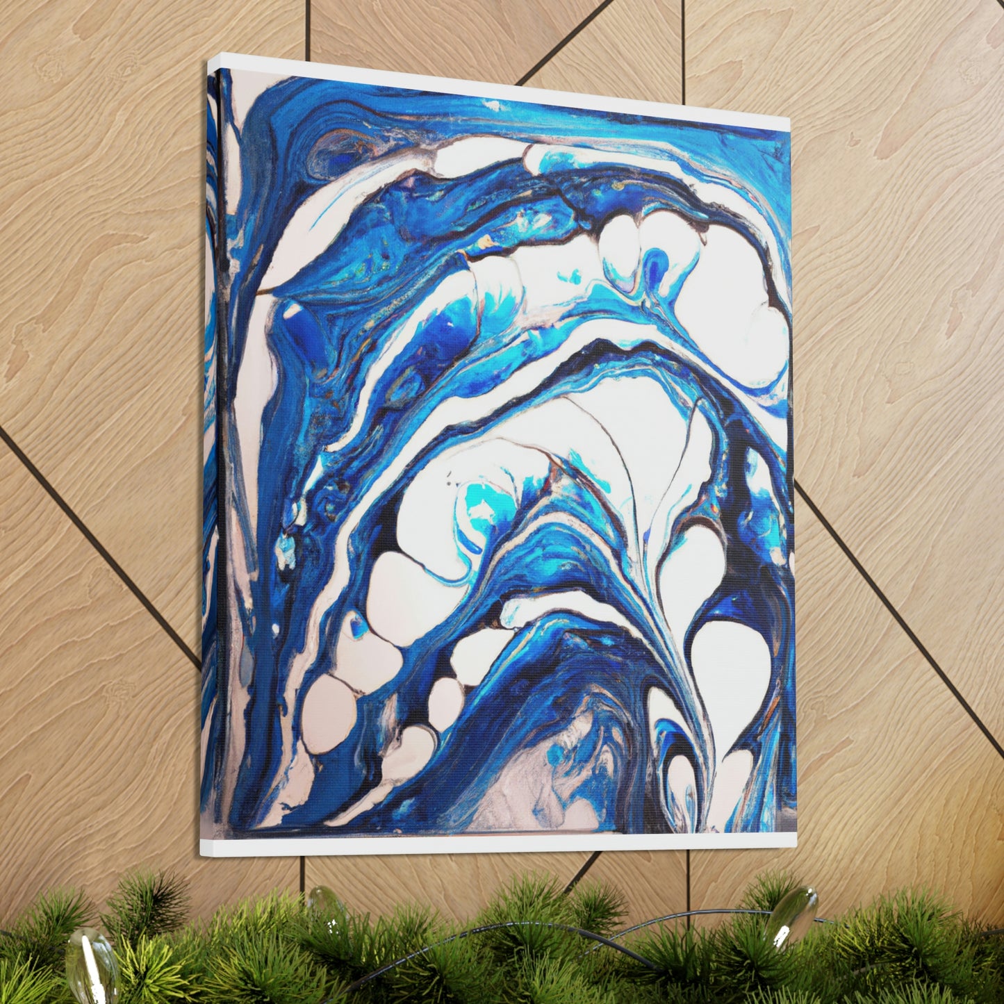 Aqua Splendor. - Canvas