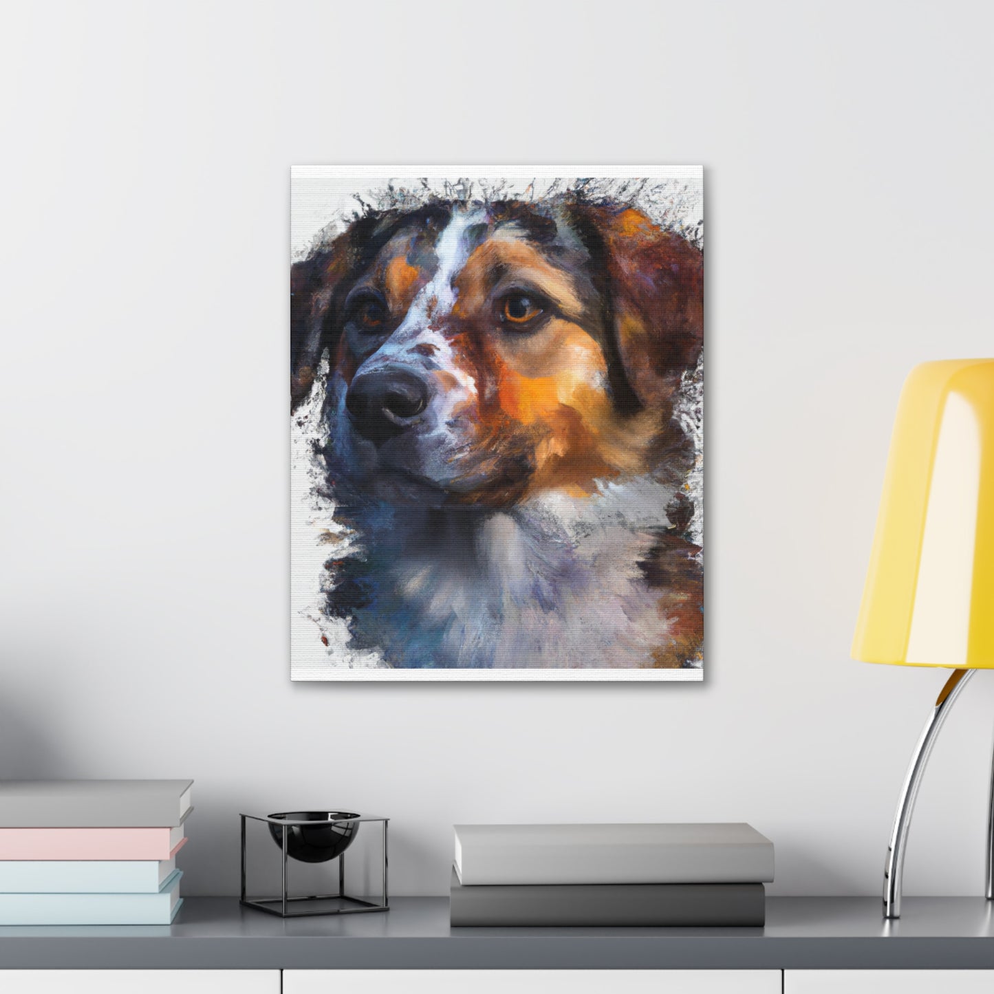 Furry Frenzy. - Canvas