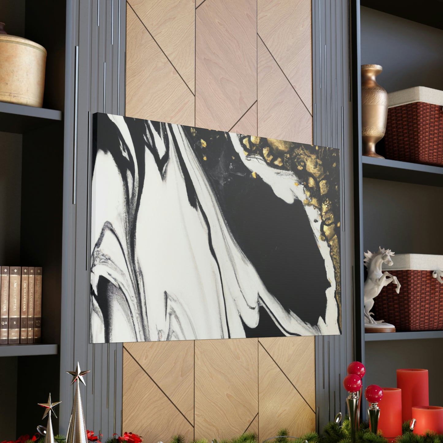Midnight Goldluster - Canvas