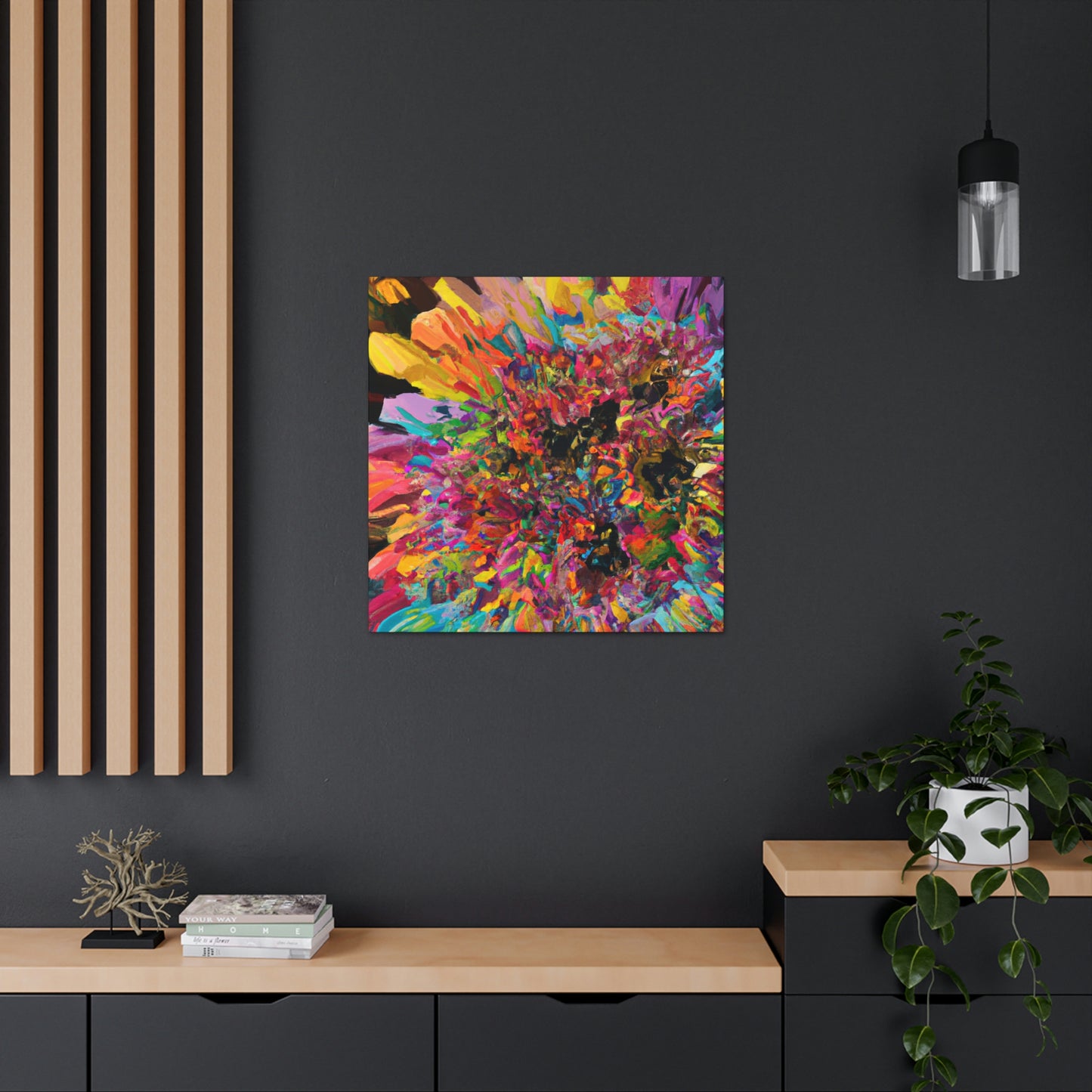 "Psychedelic Blossom" - Canvas