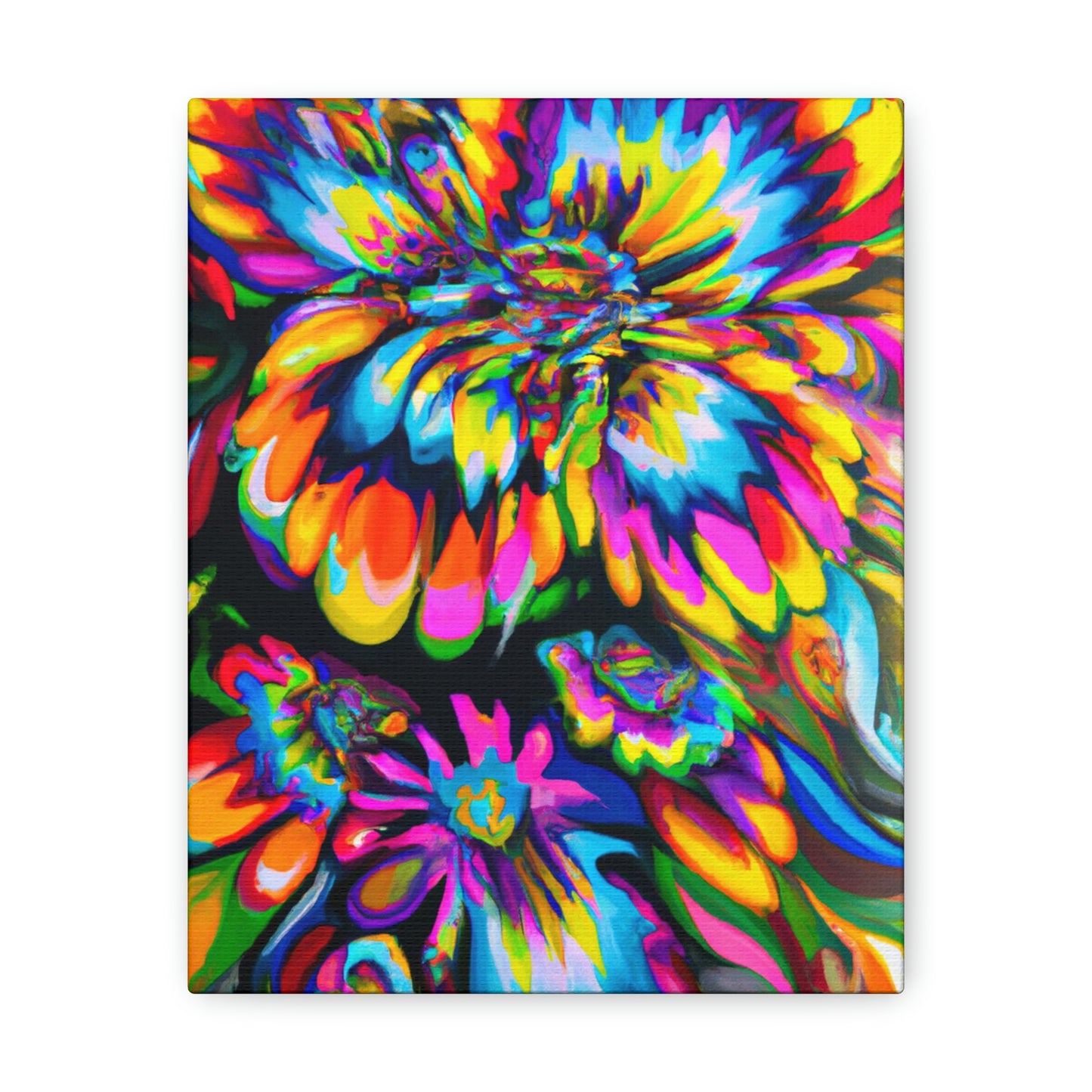 Joyful Bloom. - Canvas