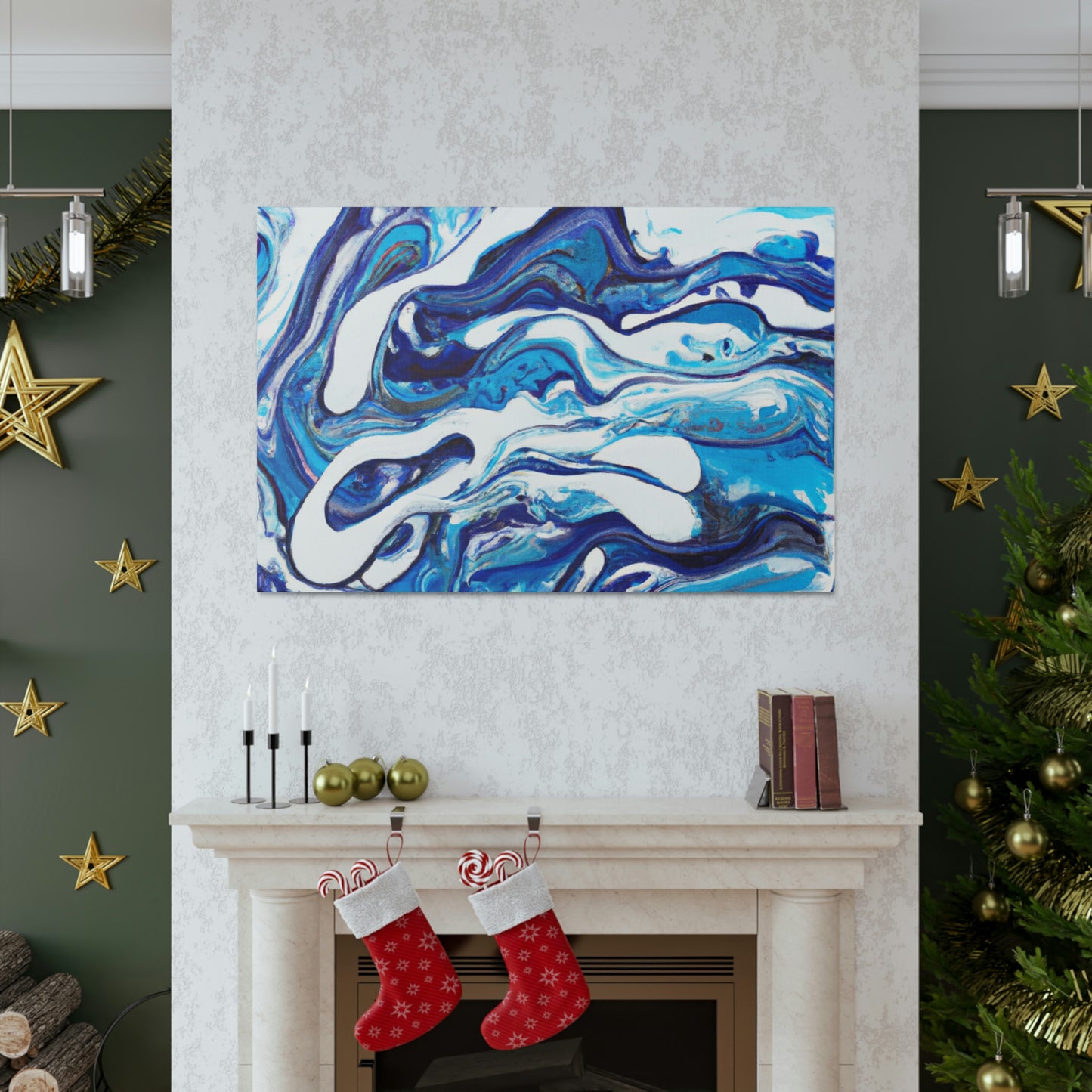 Mystic Stream. - Canvas