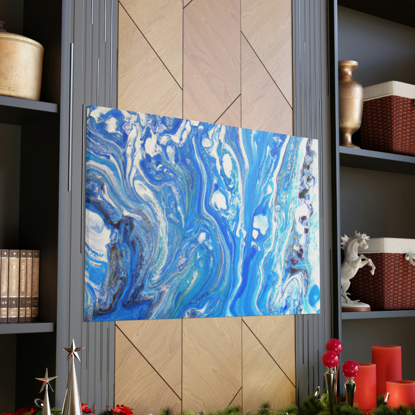 Aqua Bliss. - Canvas