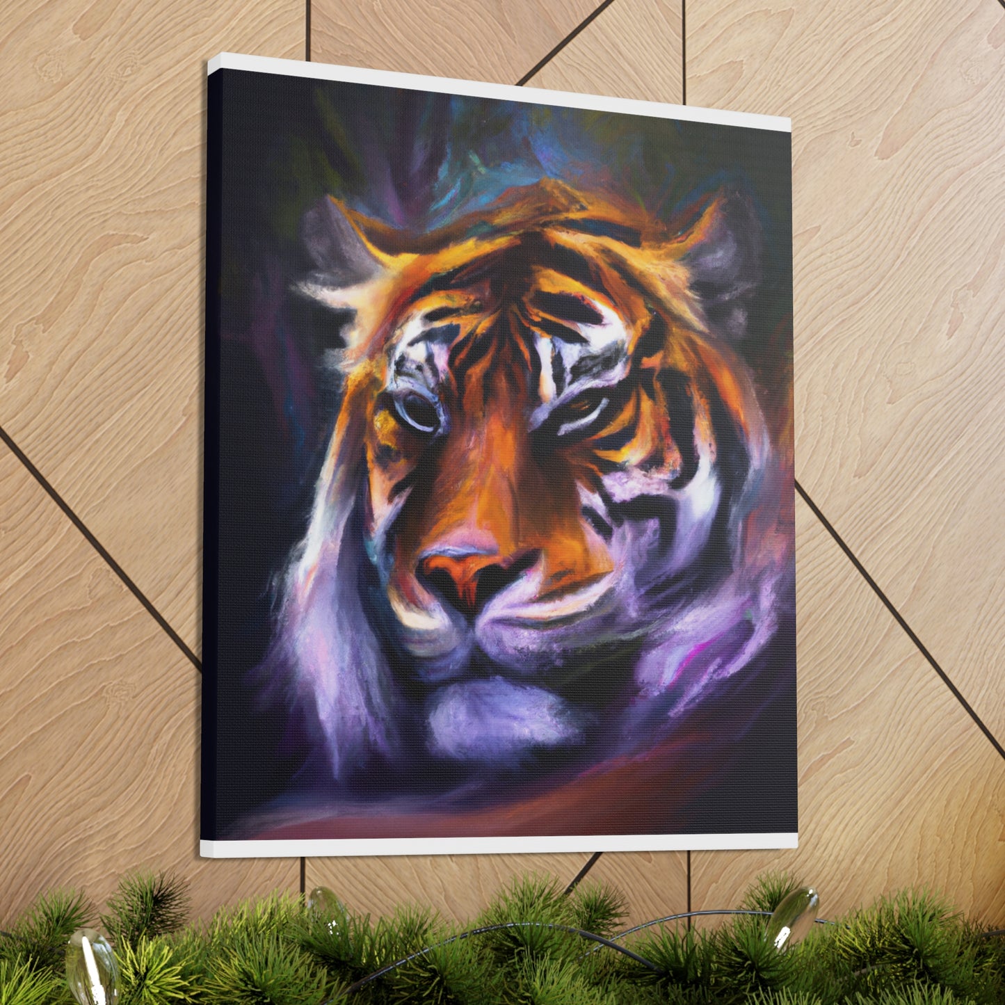 Fierce Tiger! - Canvas