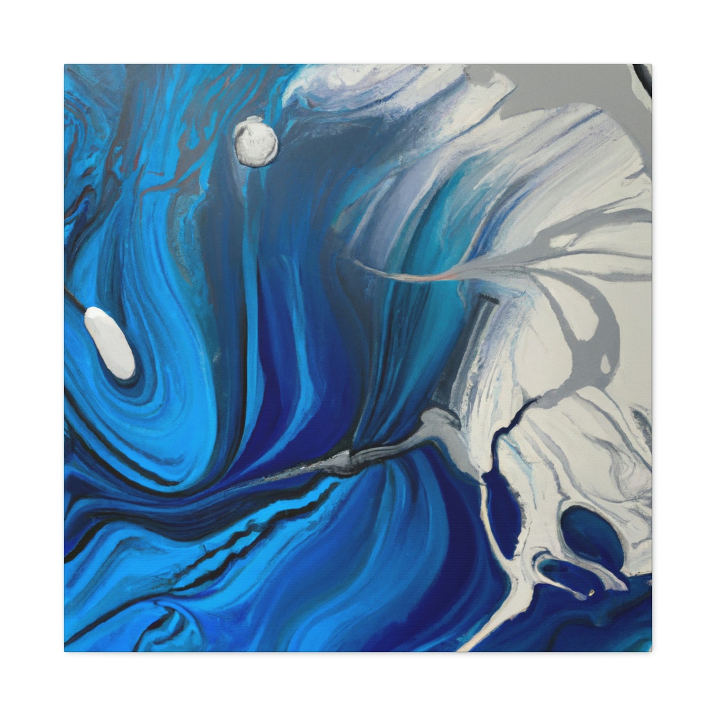 Sea Swirl. - Canvas