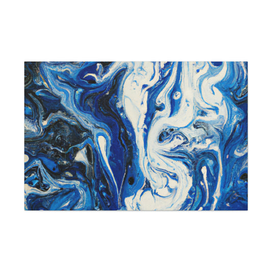 "Aqua Splendor" - Canvas