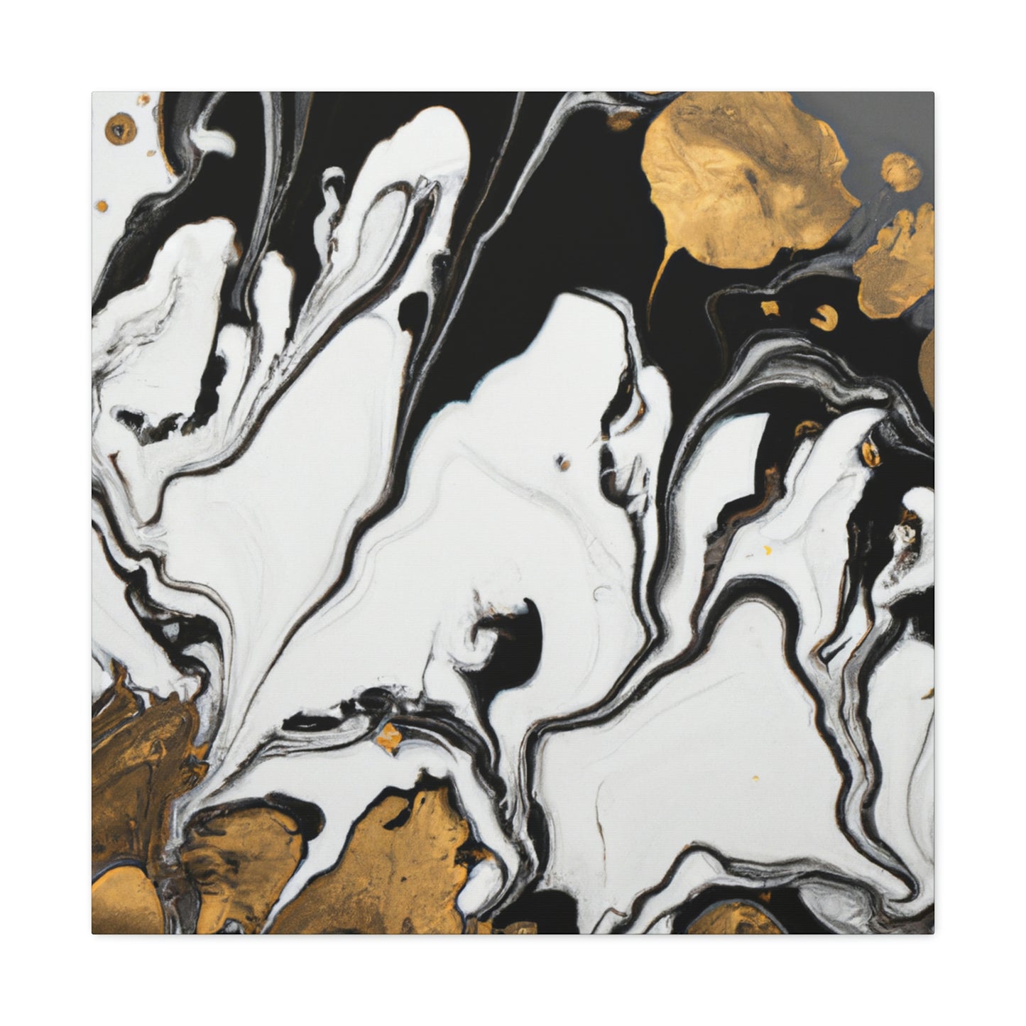 Gilded Liquid Luxe - Canvas