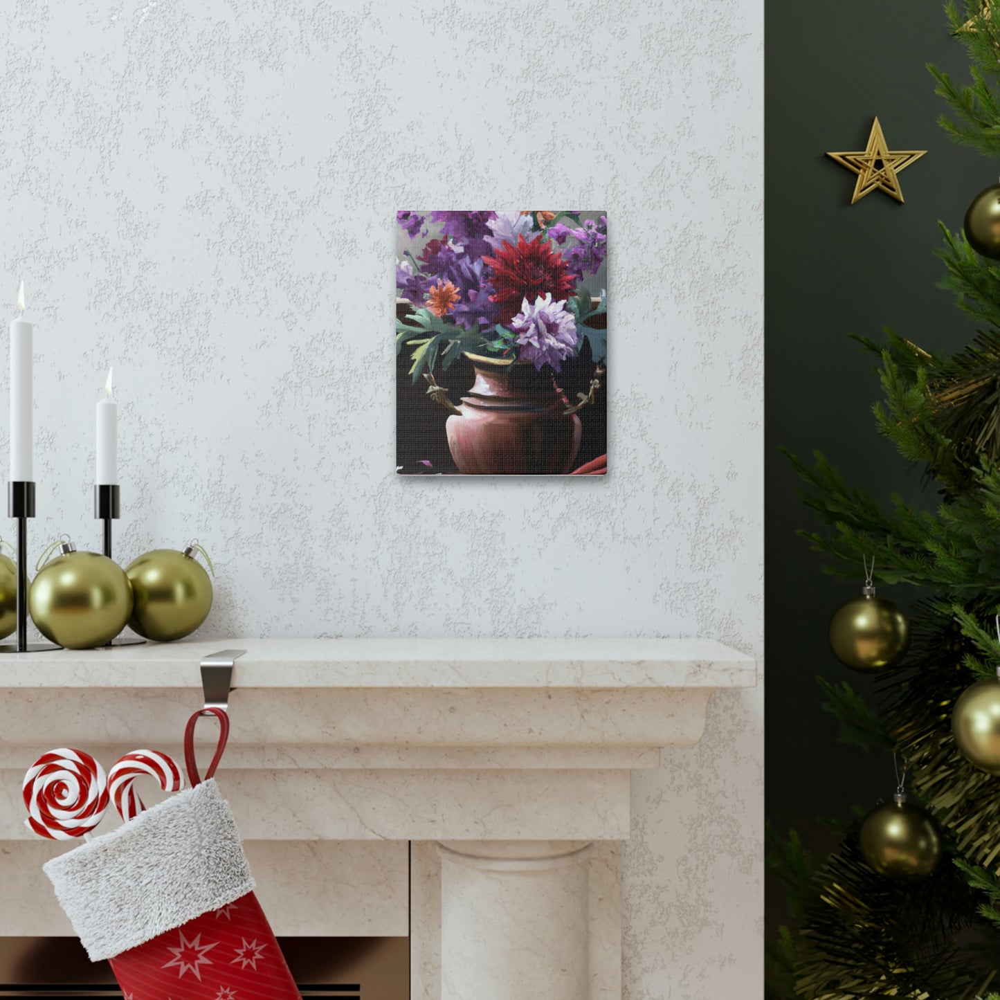 Floral Splendor Dream. - Canvas