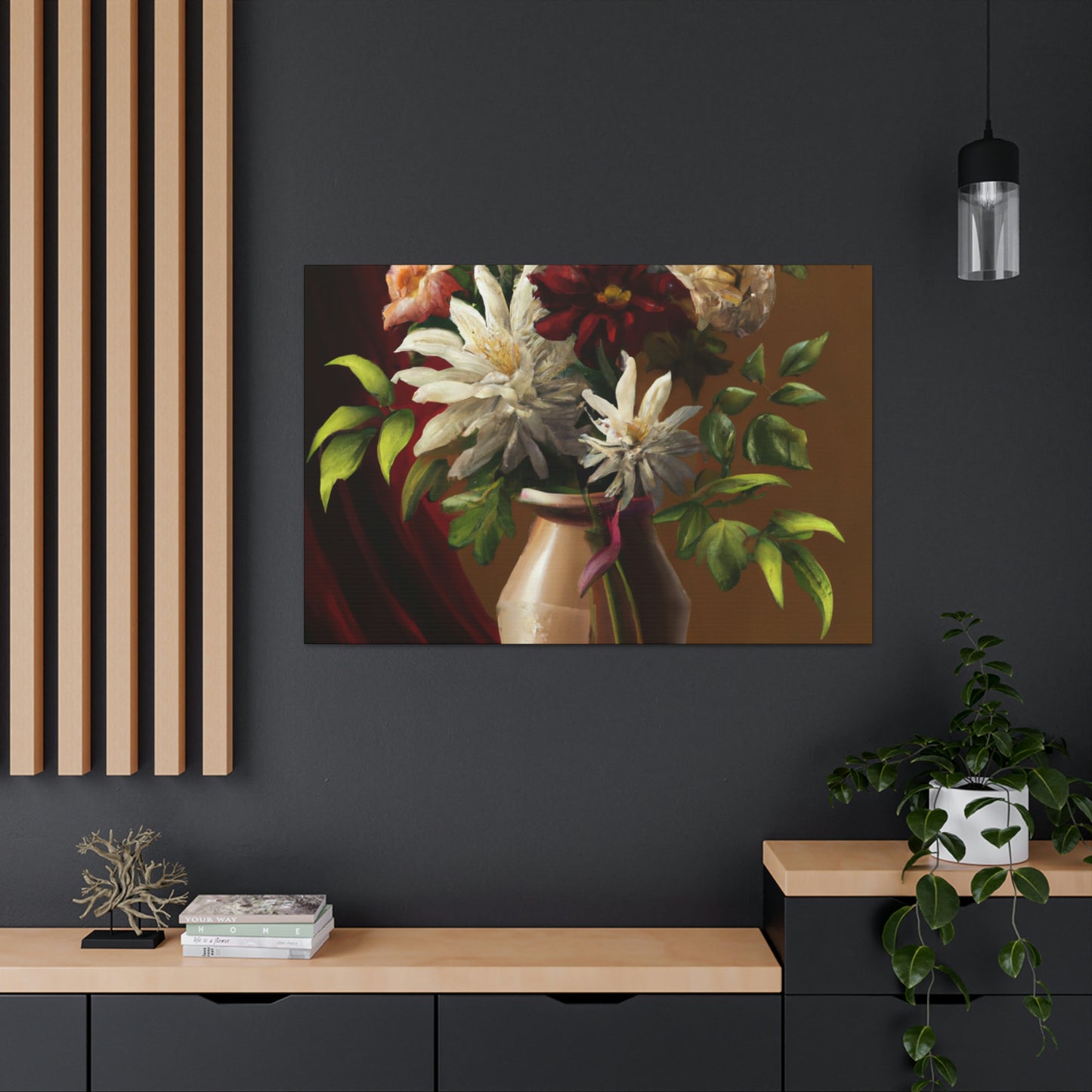 Vibrant Floral Awesomeness. - Canvas