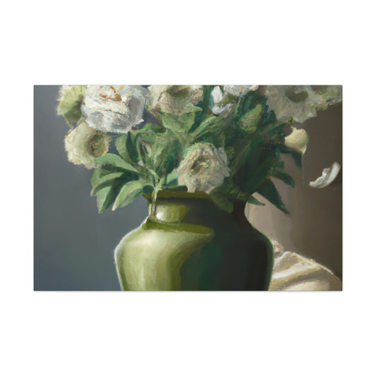 Ethereal Floral Beauty. - Canvas