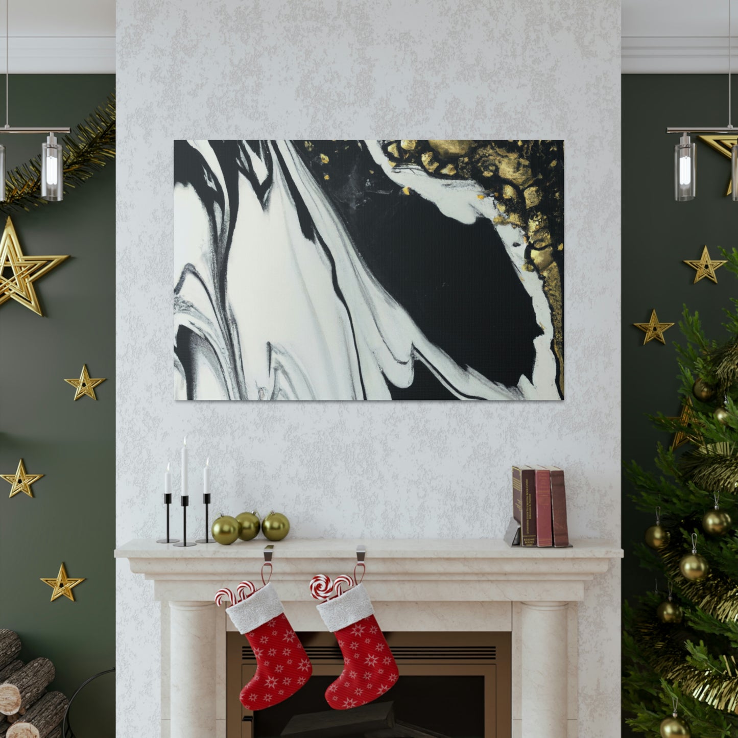 Midnight Goldluster - Canvas