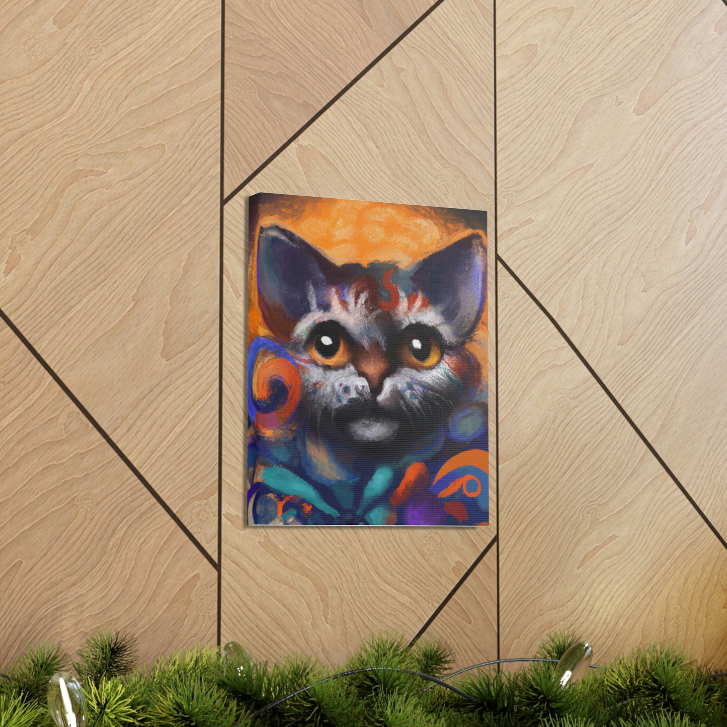 Floret Cat - Canvas