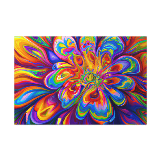 Blissful Blooms - Canvas