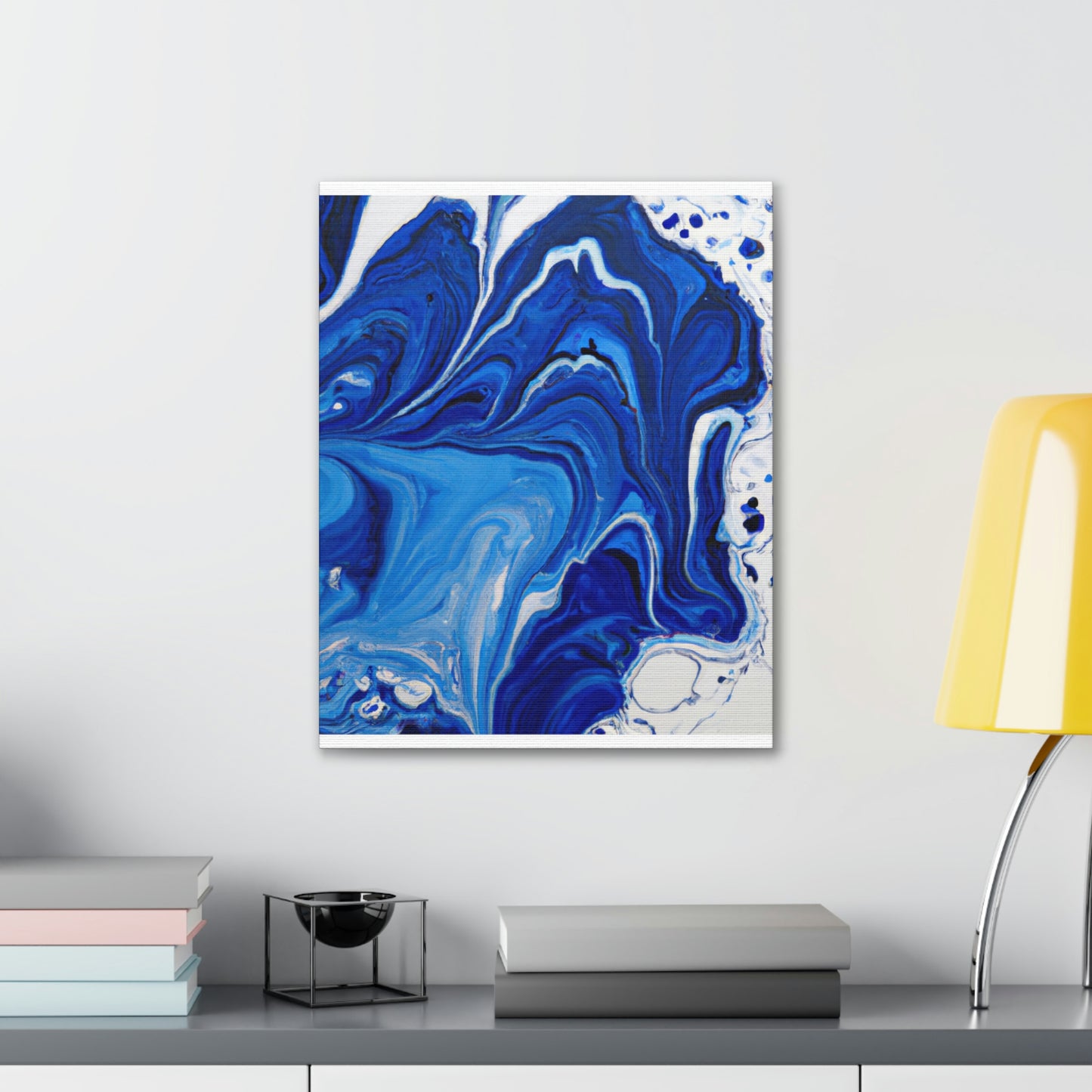 "Aqua Stream" - Canvas