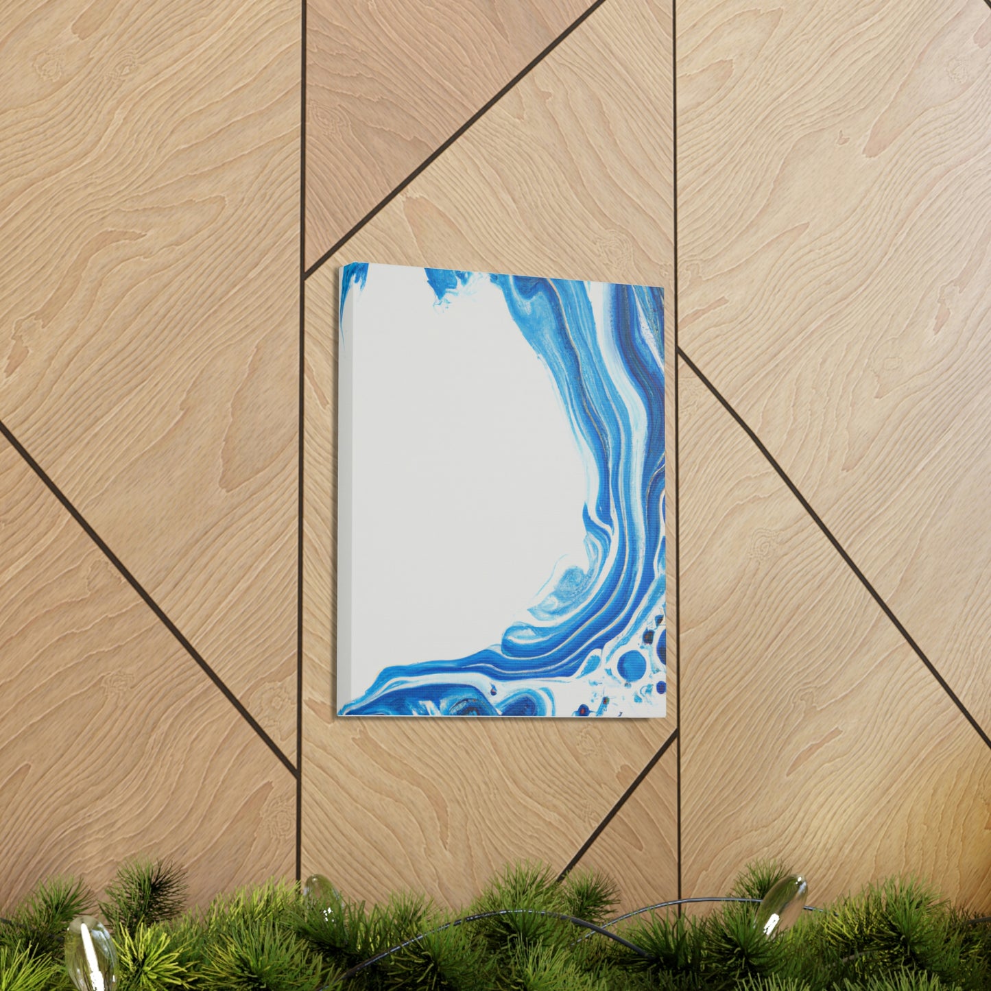 "Blue Bliss" - Canvas
