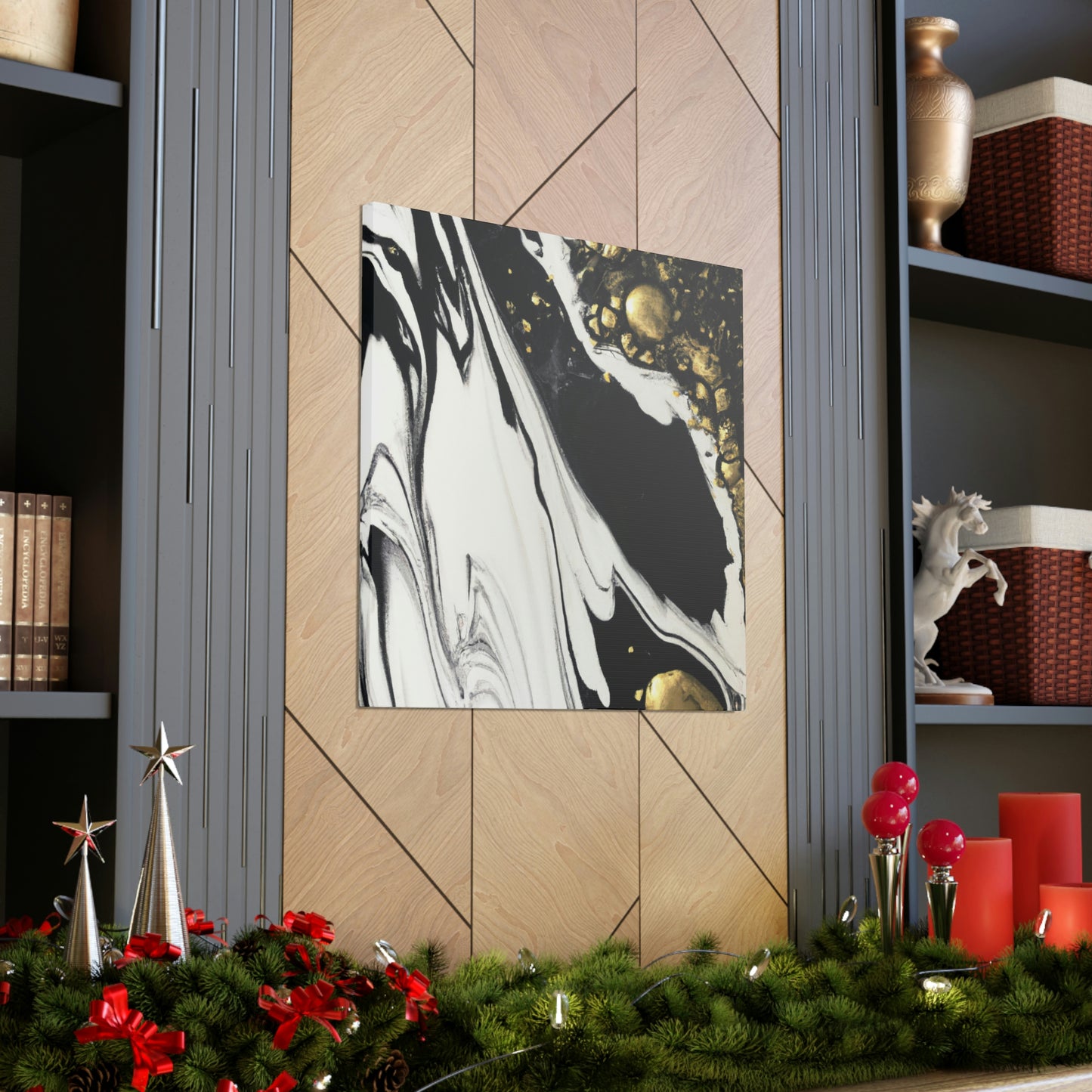 Midnight Goldluster - Canvas