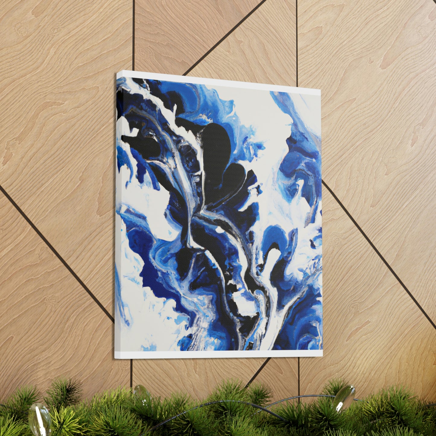 "Blue Bloom" - Canvas