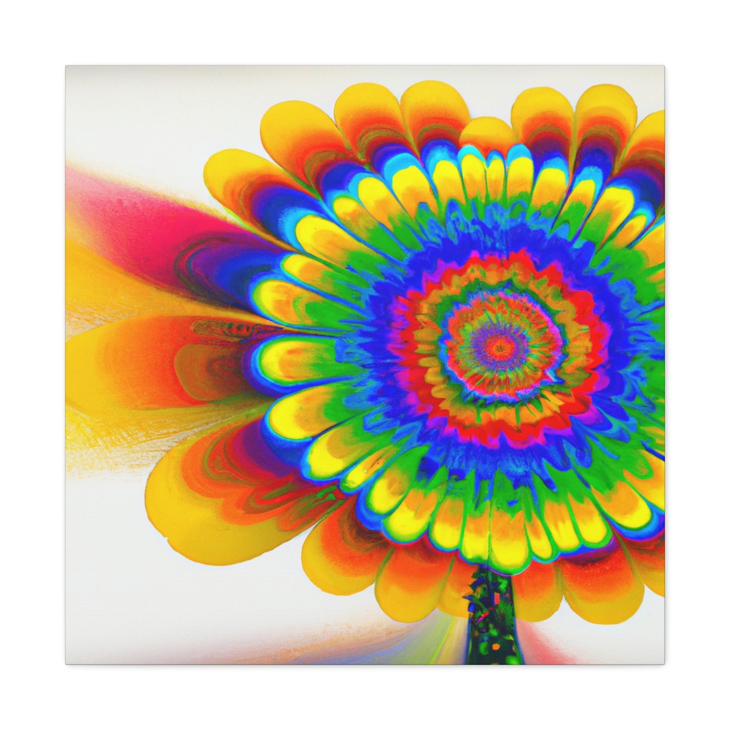 Dazzling Bloom. - Canvas