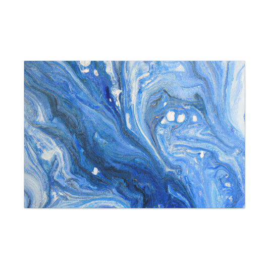 Cosmic Blue. - Canvas