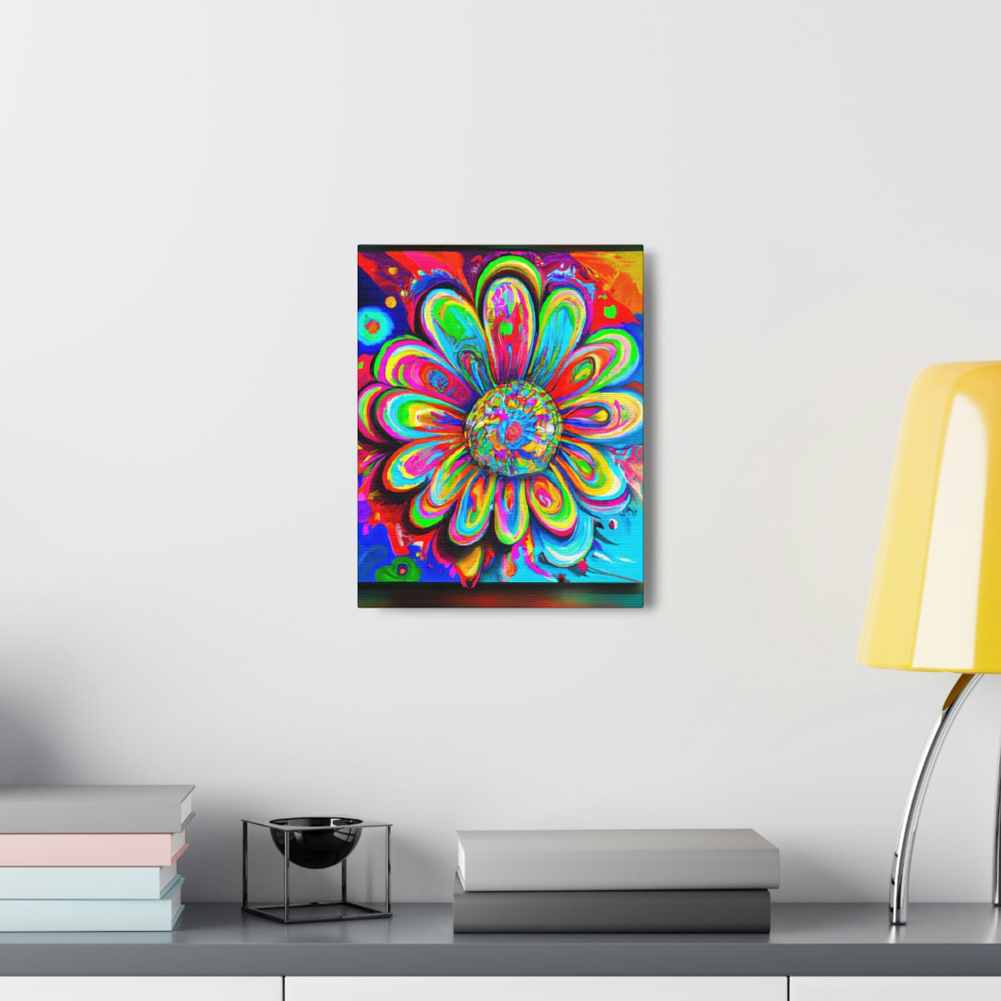 Vivid Bloom. - Canvas