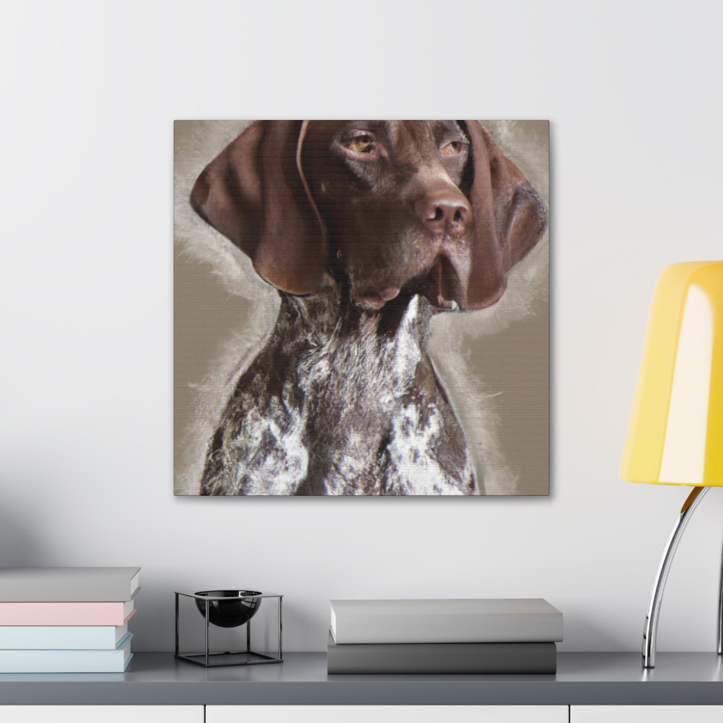 Pointer Posh. - Canvas