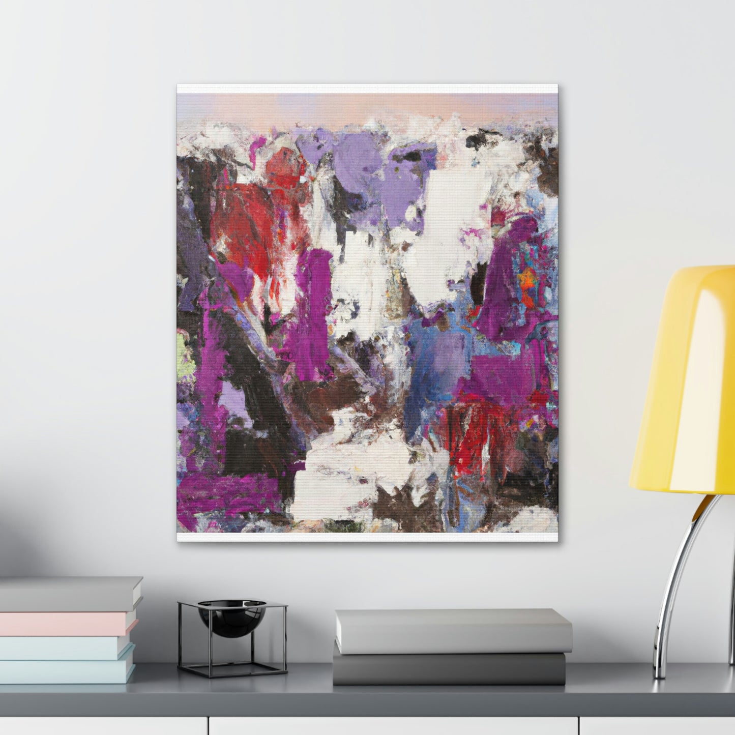 Neon Bloom. - Canvas