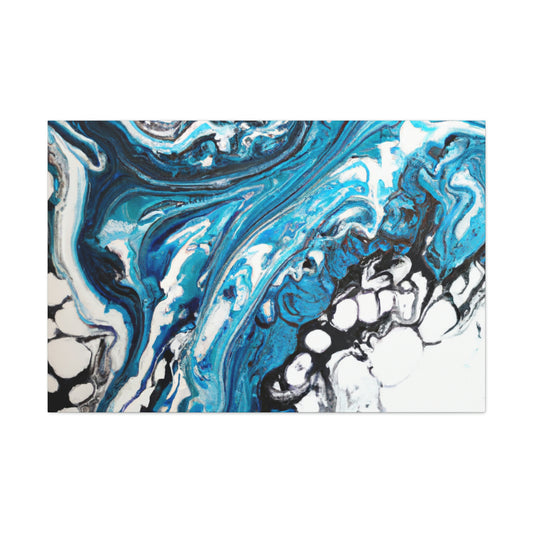 Blue Mirage. - Canvas