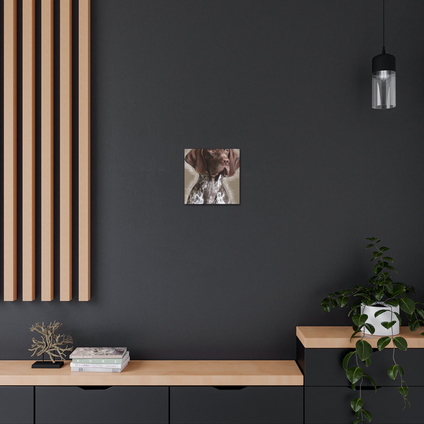 Pointer Posh. - Canvas