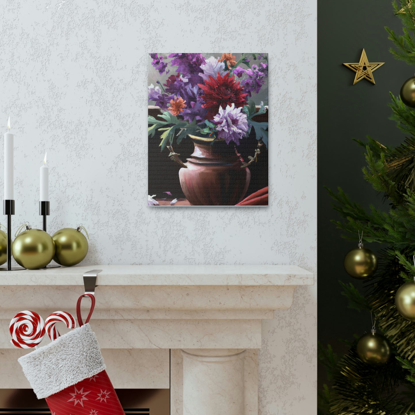 Floral Splendor Dream. - Canvas