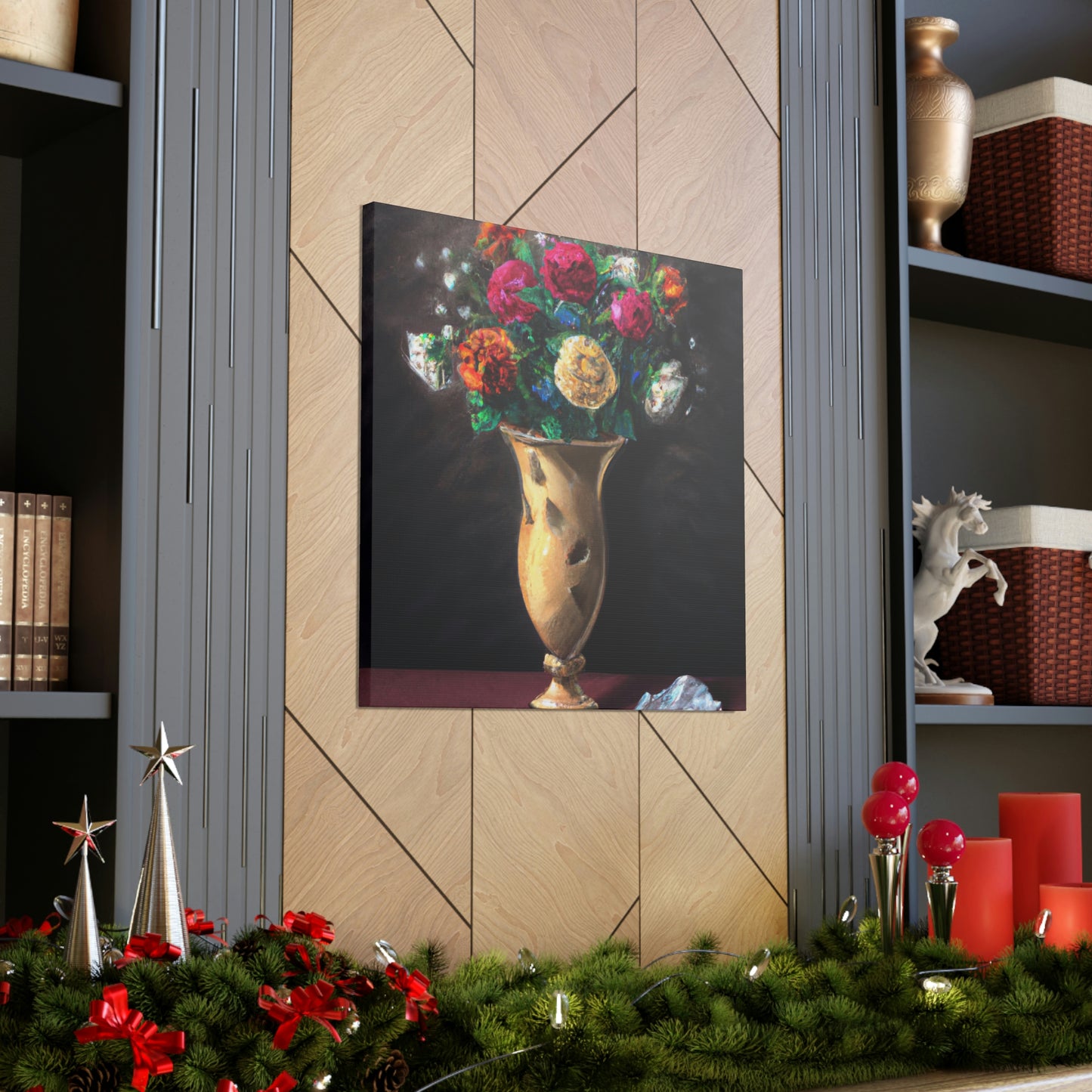 Dreamy Floral Dance - Canvas