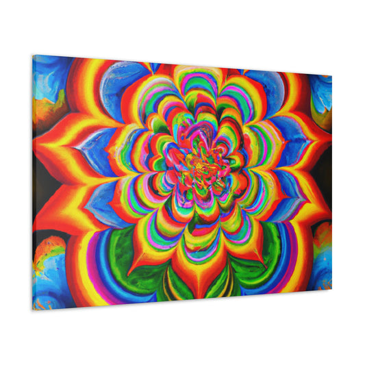 "Vibrant Blooms" - Canvas