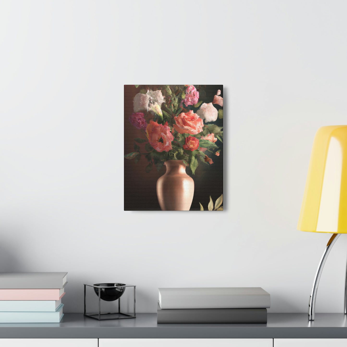 "Floral Finery Wonderland" - Canvas