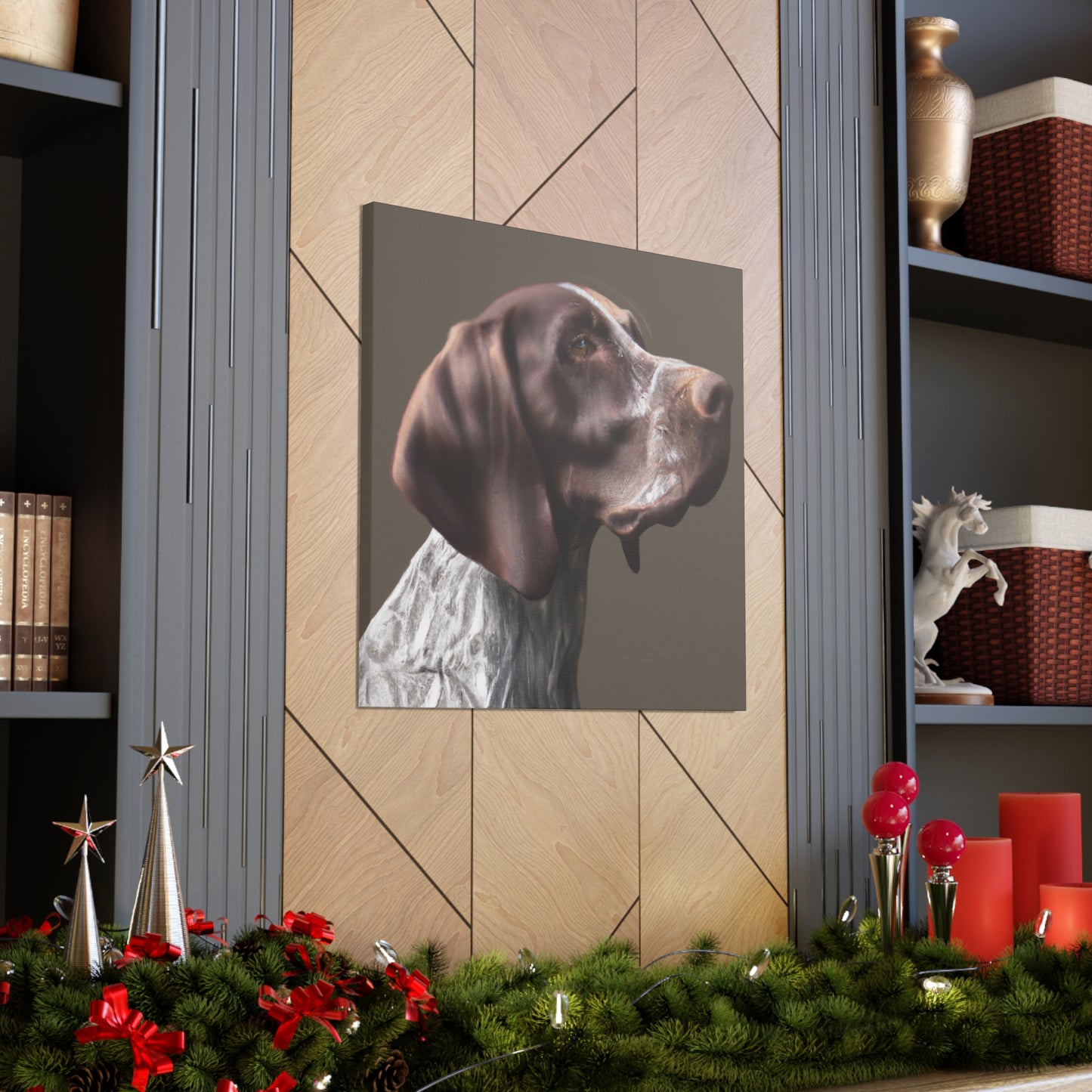 Pointer Perfection. - Canvas