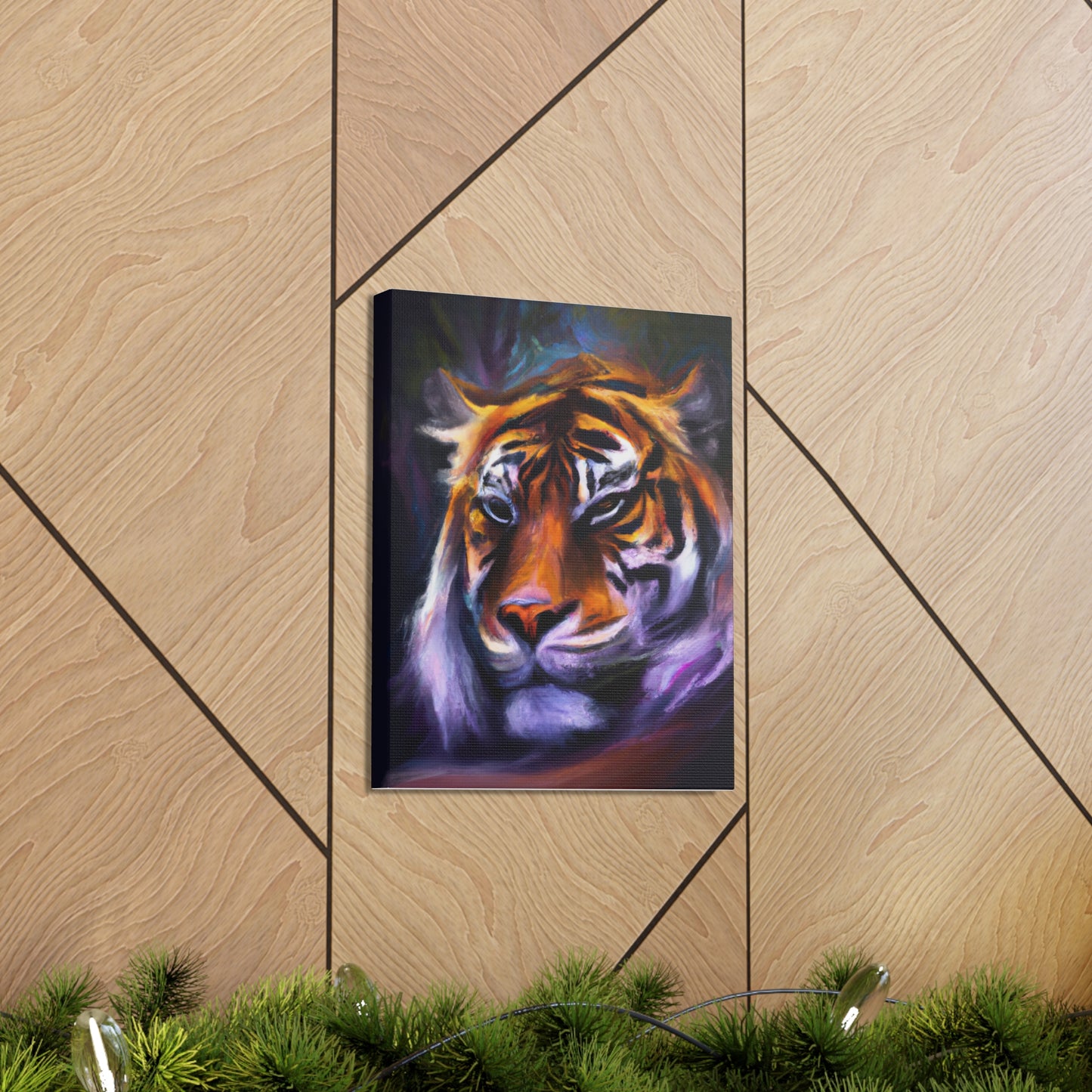 Fierce Tiger! - Canvas